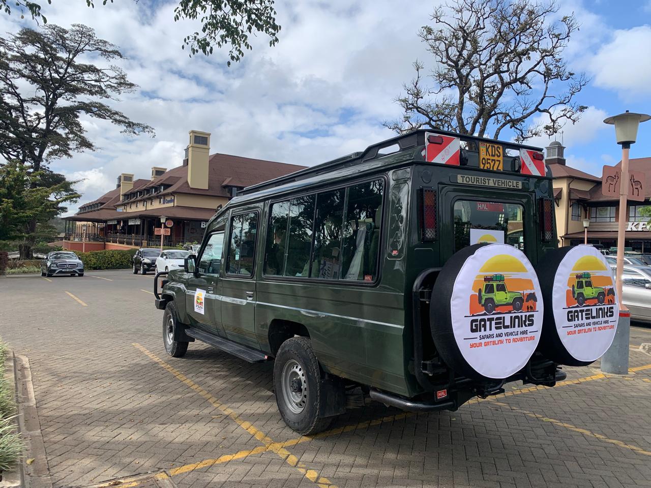 Guests enjoying a camping safari experience in Kenya